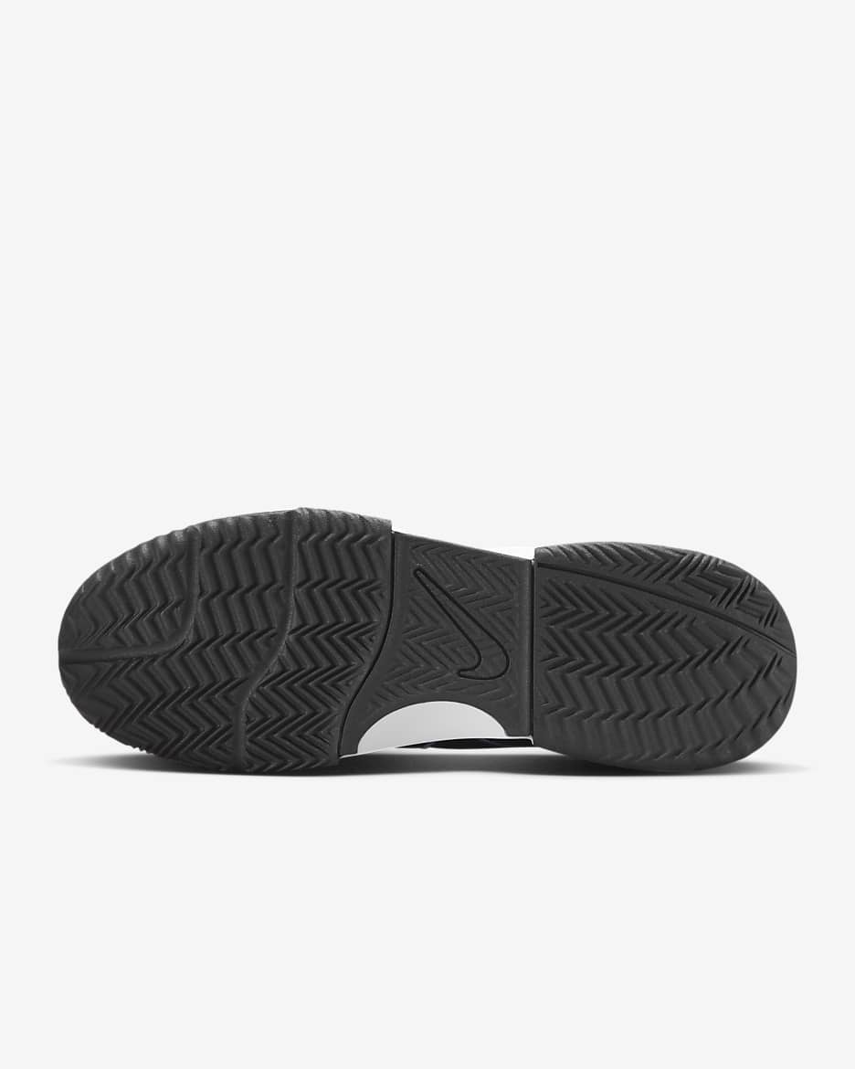 NikeCourt Lite 4 Herren-Tennisschuh für Sandplätze - Schwarz/Anthracite/Weiß