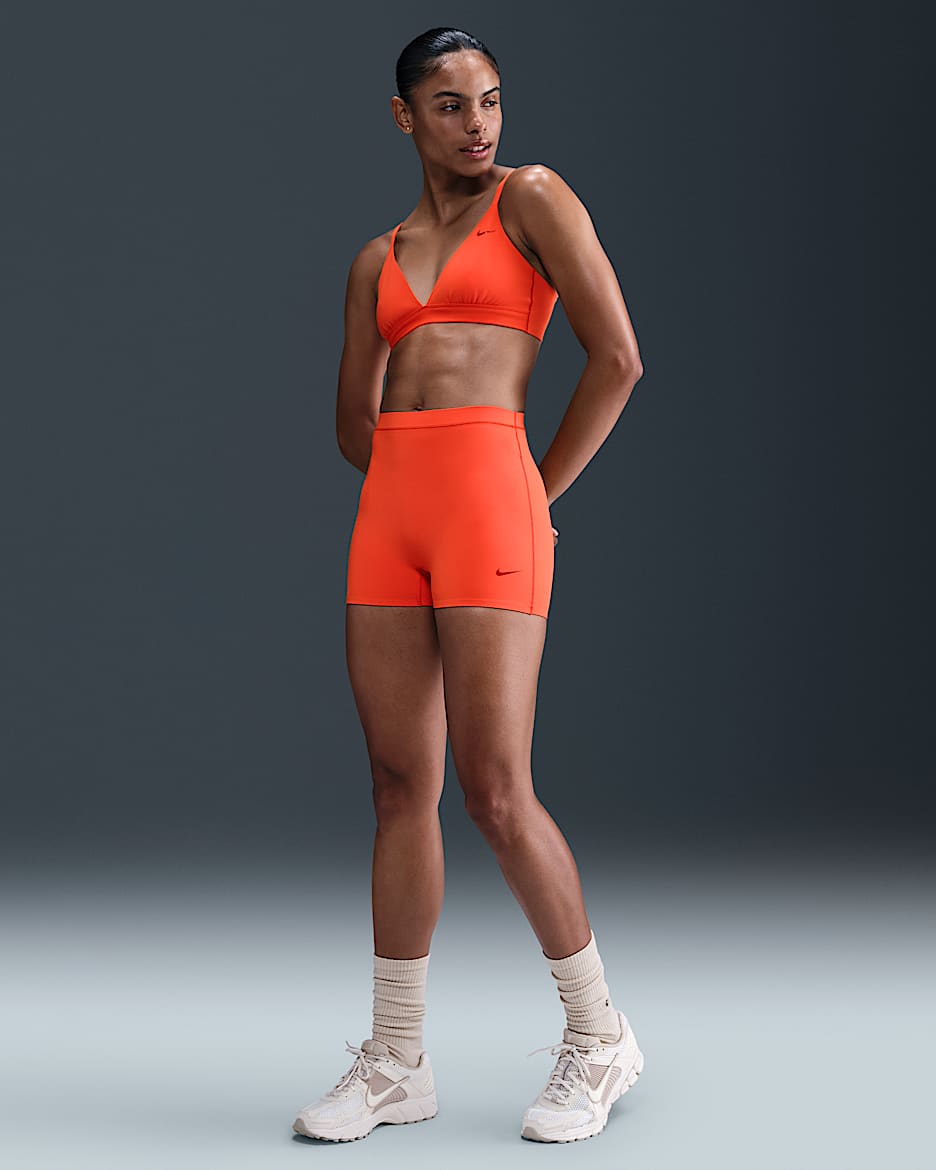 Ropa interior para mujer Nike Form - Rojo picante/Rojo místico