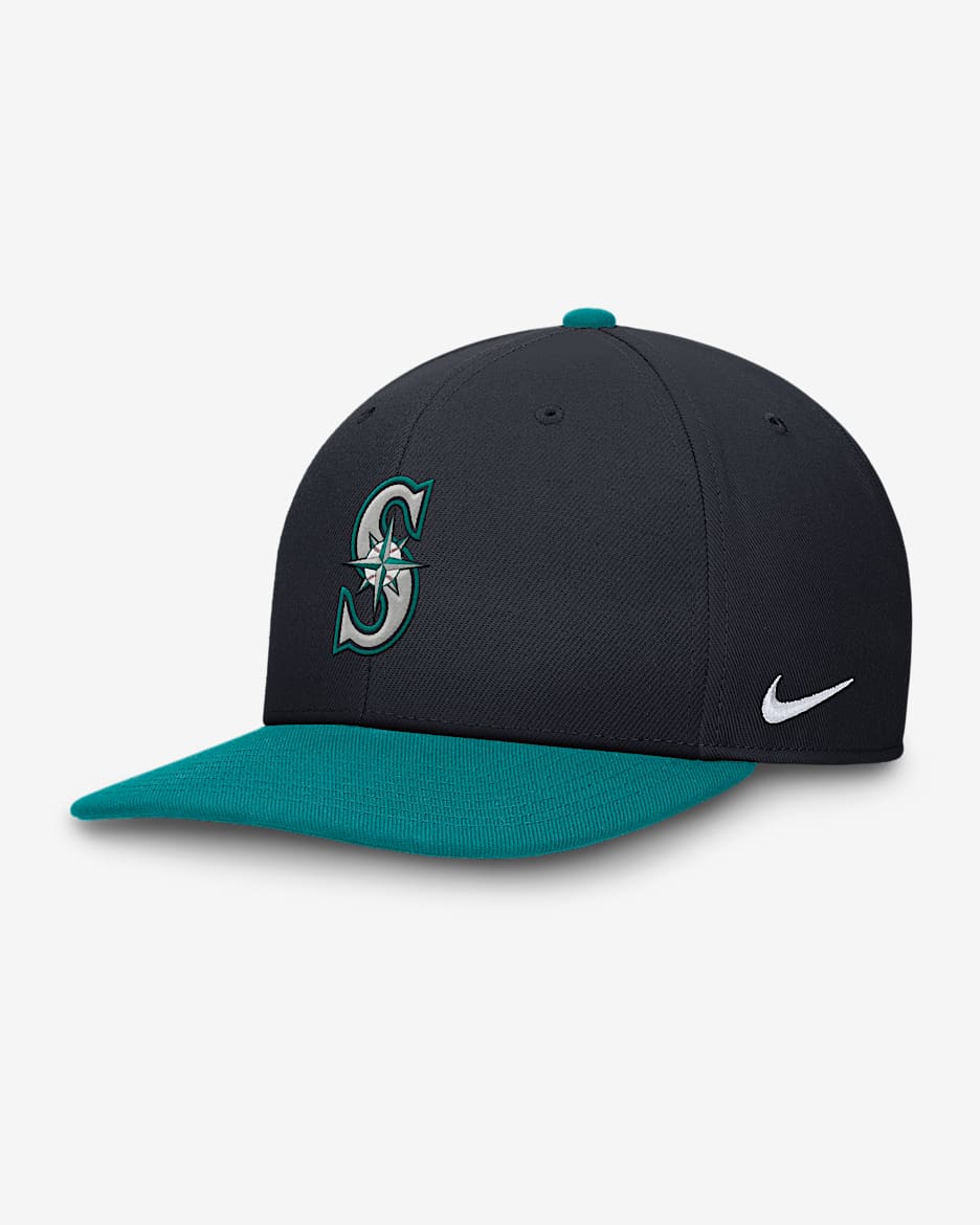 Seattle Mariners Evergreen Pro Men's Nike Dri-FIT MLB Adjustable Hat - Navy