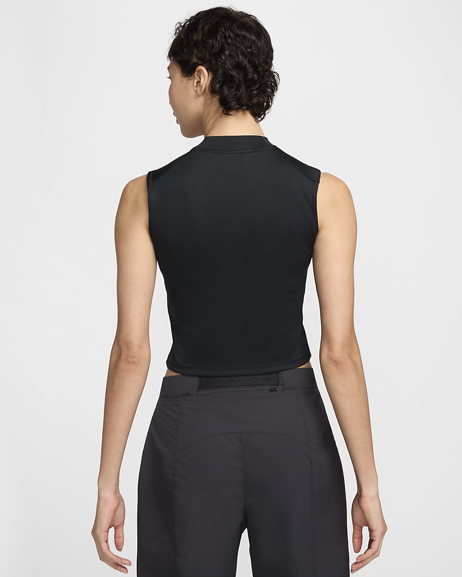 Camisola de running sem mangas com arrumação Dri-FIT Nike Trail para mulher - Preto/Anthracite