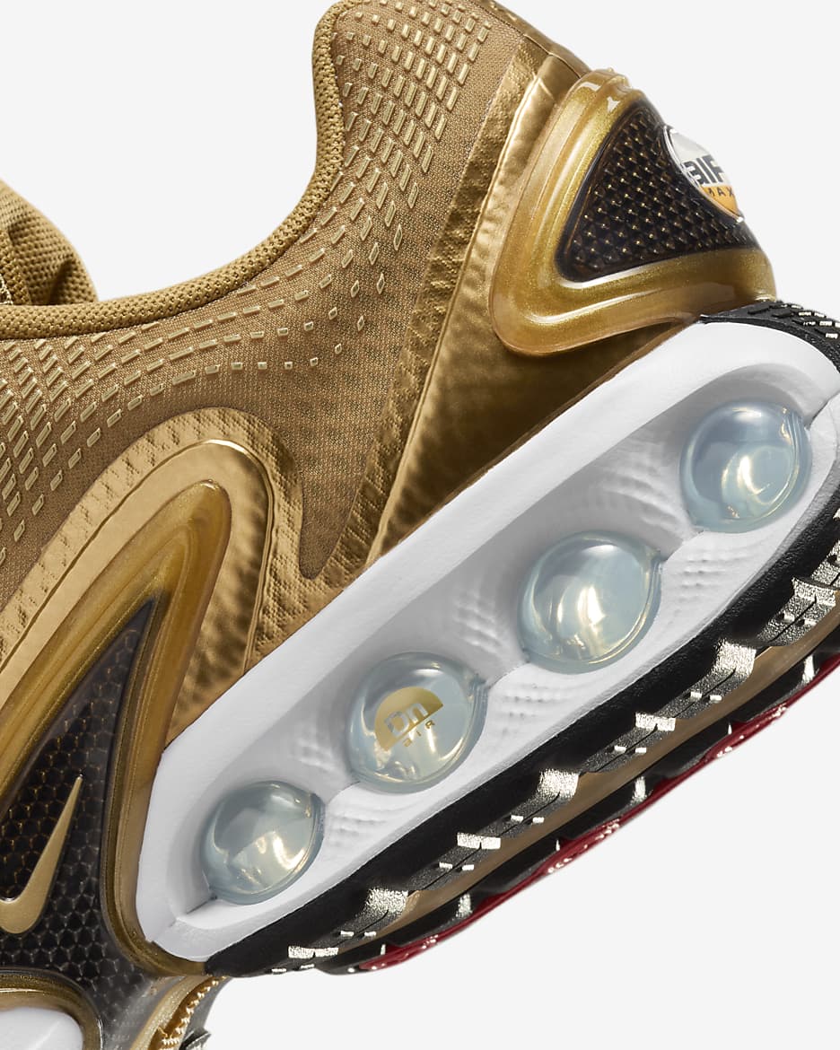 รองเท้าผู้หญิง Nike Air Max Dn Premium - Metallic Gold/ดำ/ขาว/Metallic Gold