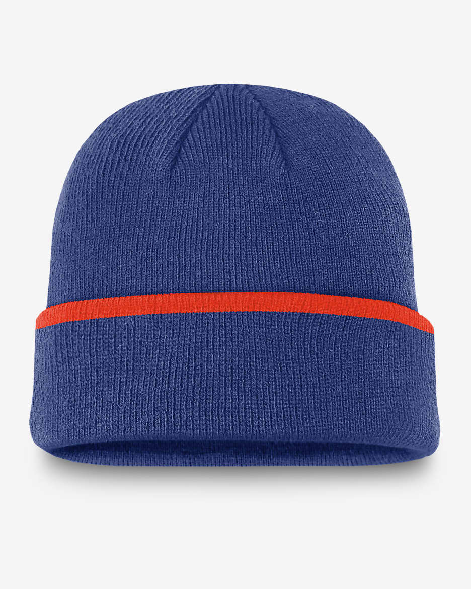 New York Mets Terra Men's Nike MLB Cuffed Beanie - Royal