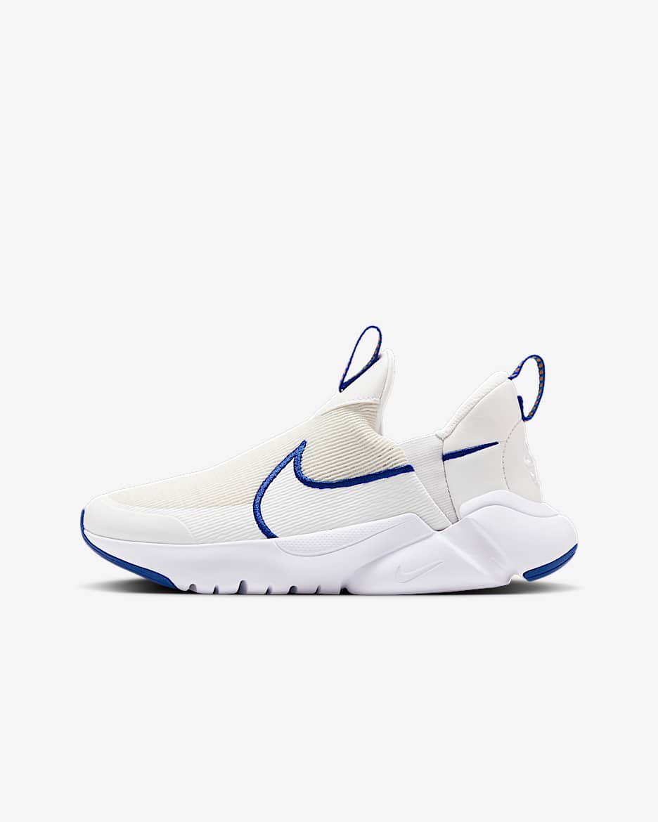รองเท้าวิ่งเด็กโต Nike Flex Plus 2 - Summit White/Hyper Royal/Orange Peel/ขาว