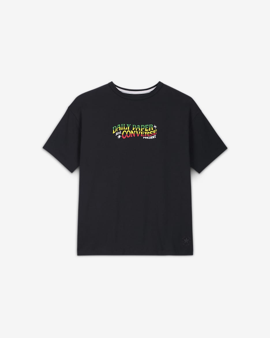 Converse x Daily Paper Gold Standard Tee - Black
