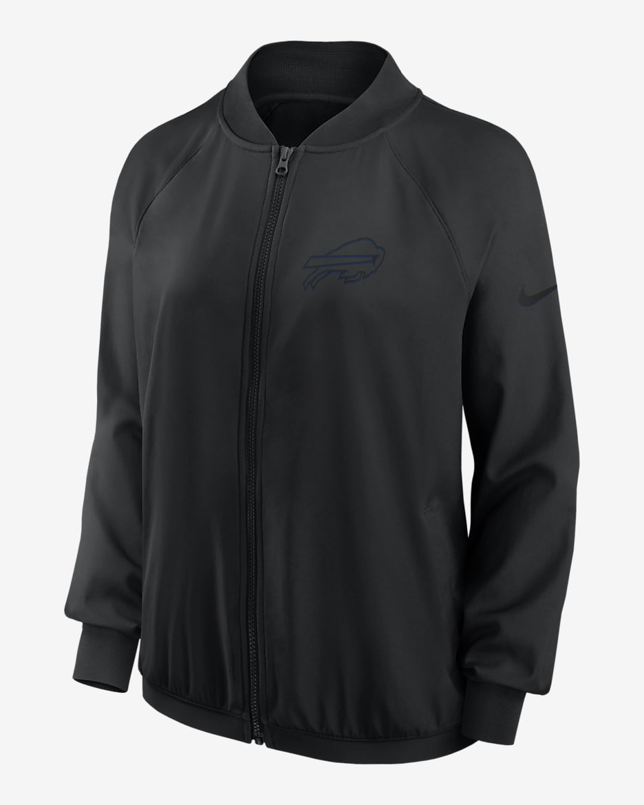 Buffalo Bills Women's Nike Dri-FIT NFL Full-Zip Jacket - Black