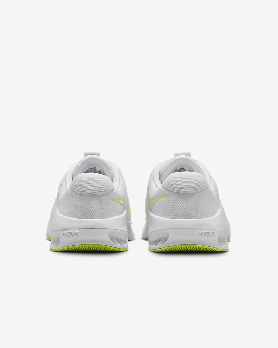 รองเท้าออกกำลังกายผู้ชาย Nike Metcon 9 - ขาว/ขาว/Volt