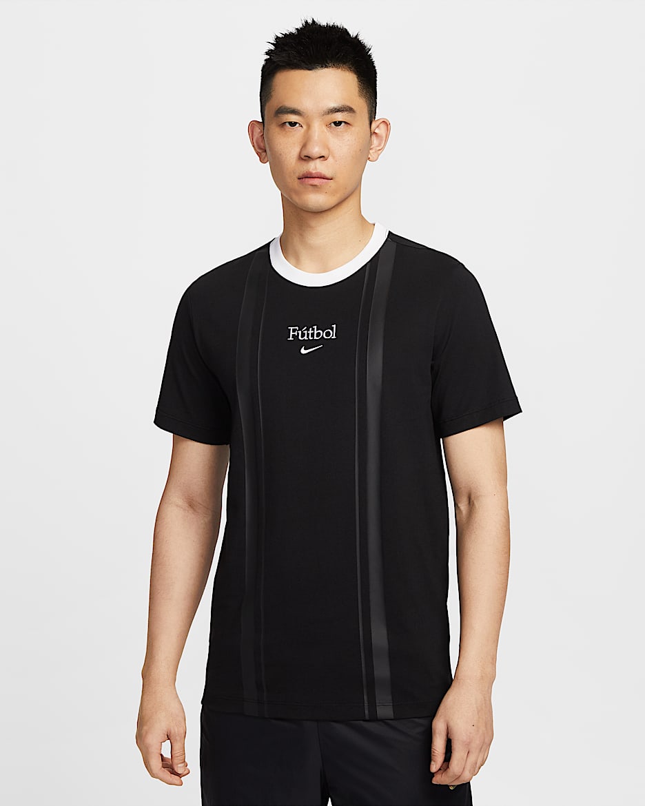 Nike Men's Football T-Shirt - Black/White
