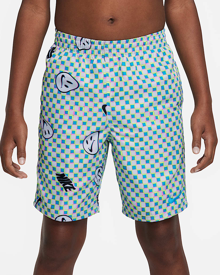 Nike Big Kids' (Boys') 7" Volley Shorts - Blue Lightning