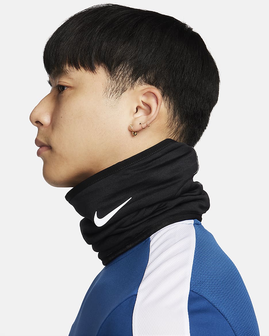 Nike Therma-Sphere Running Neck Warmer 4.0 - Black/Black/Silver