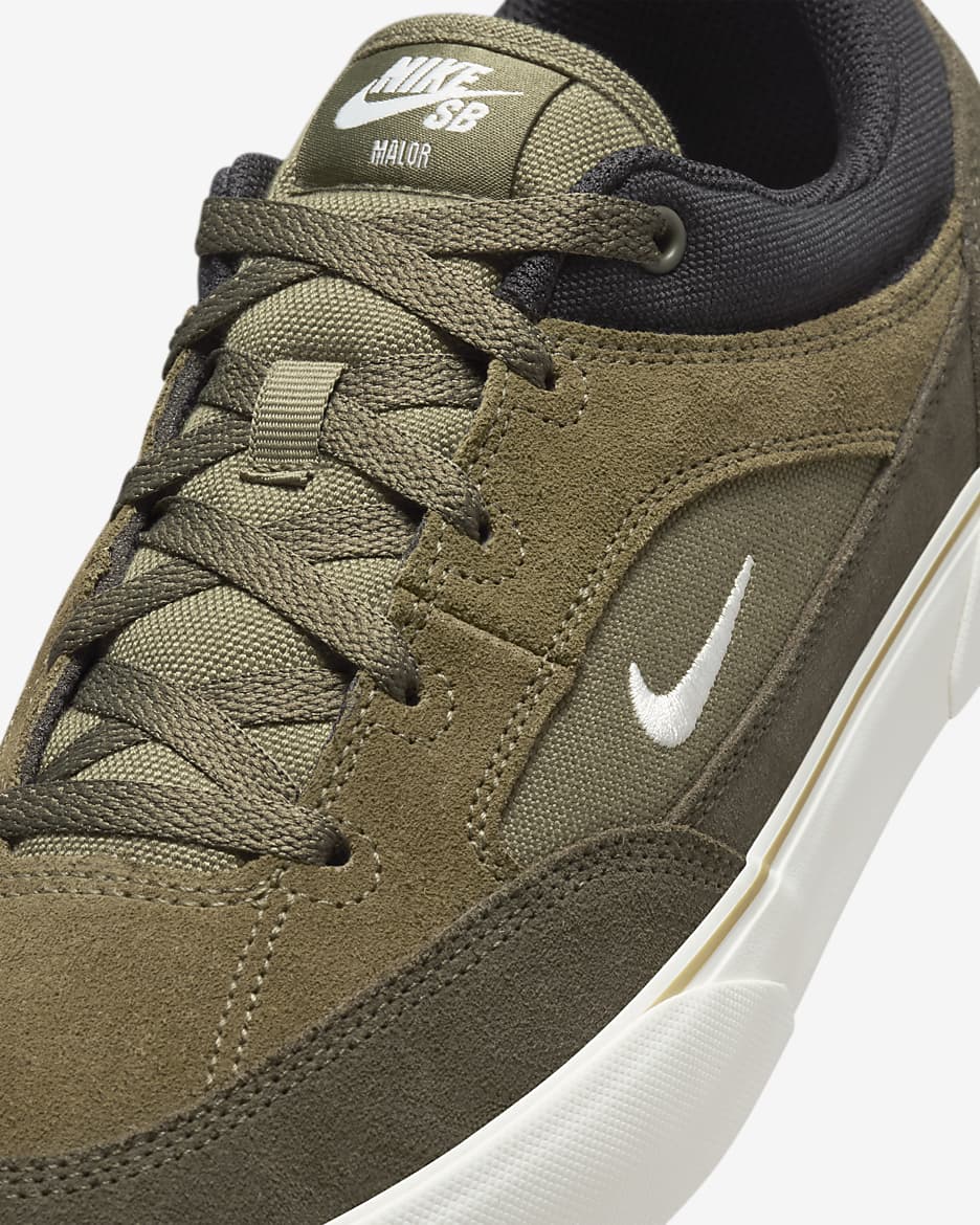 Buty męskie Nike SB Malor - Medium Olive/Cargo Khaki/Czerń/Sail