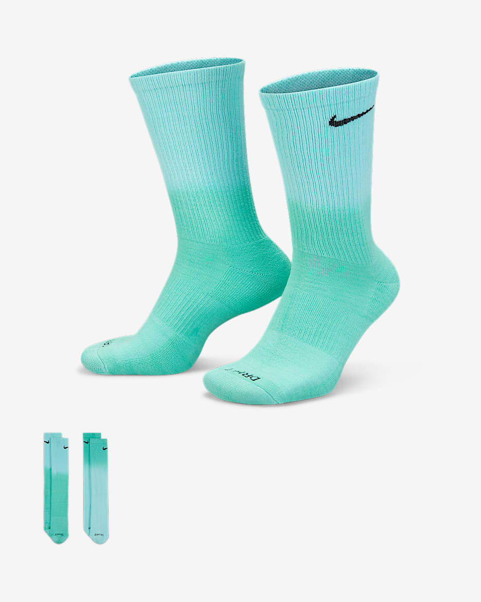Calcetas acolchadas Nike Everyday Plus (2 pares) - Multicolor