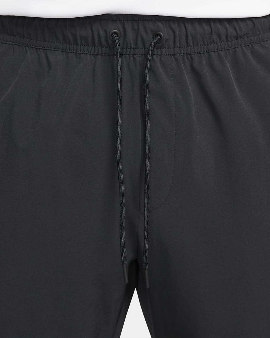 Nike Unlimited Men's Dri-FIT Zip Cuff Versatile Trousers - Black/Black/Black