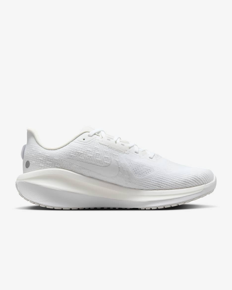 Tenis de correr en pavimento para hombre Nike Vomero 17 - Blanco/Blanco cumbre/Tinte platino