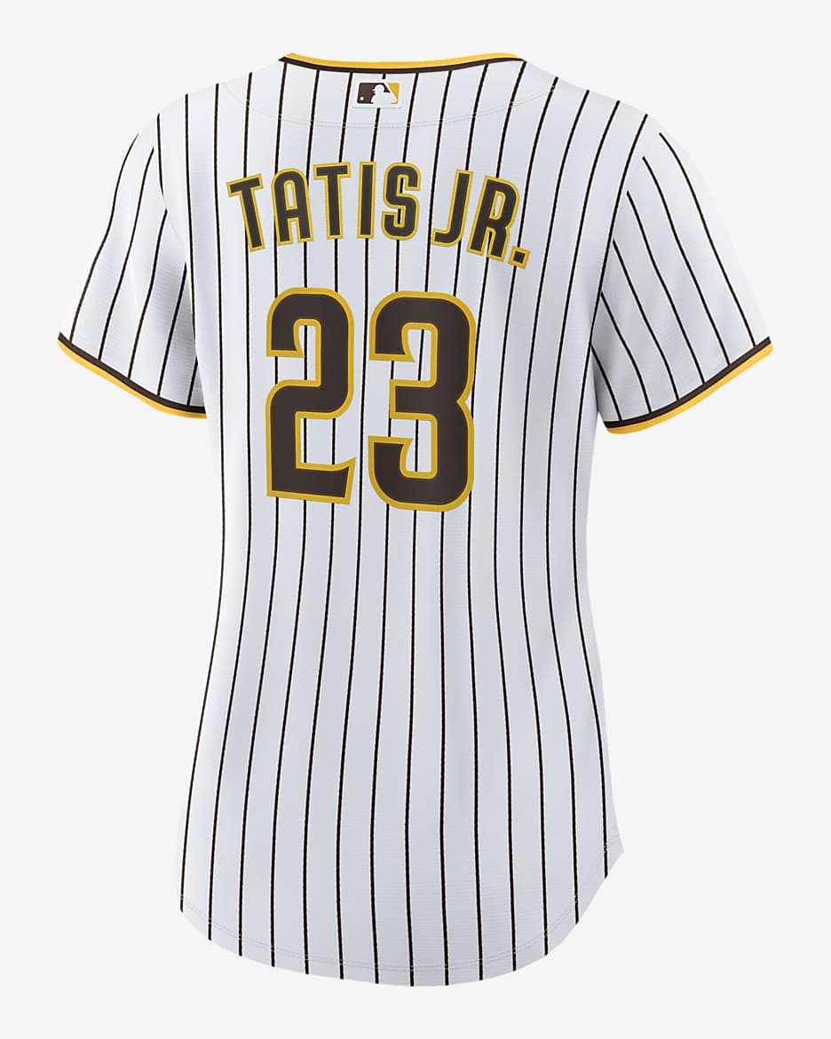 MLB San Diego Padres (Fernando Tatis Jr.) Jersey de béisbol Replica para mujer - Blanco