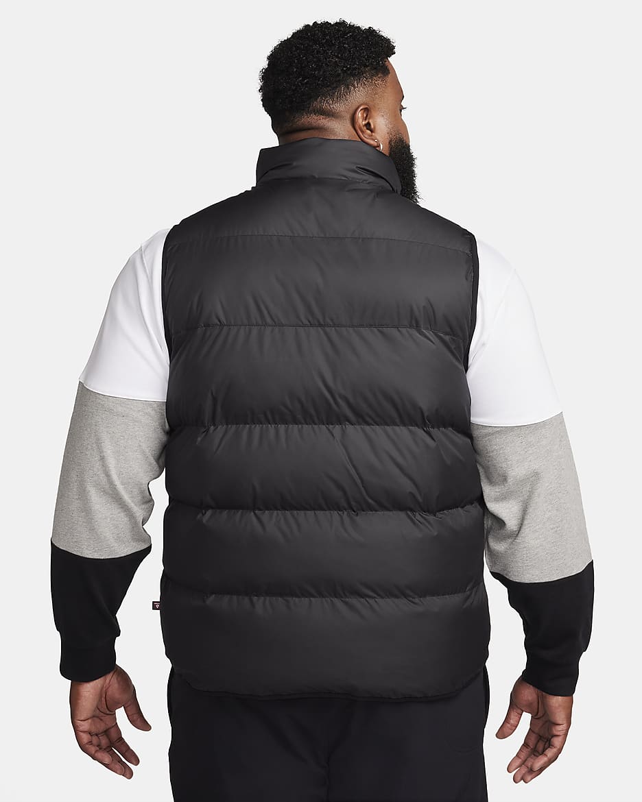 Nike Storm-FIT Windrunner Men's Insulated Gilet - Black/Black/Sail