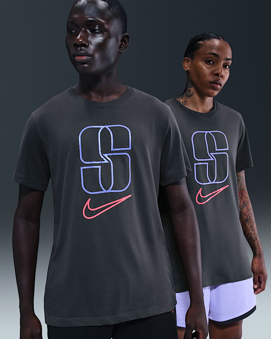 Sabrina Men's Dri-FIT Basketball T-Shirt - Anthracite