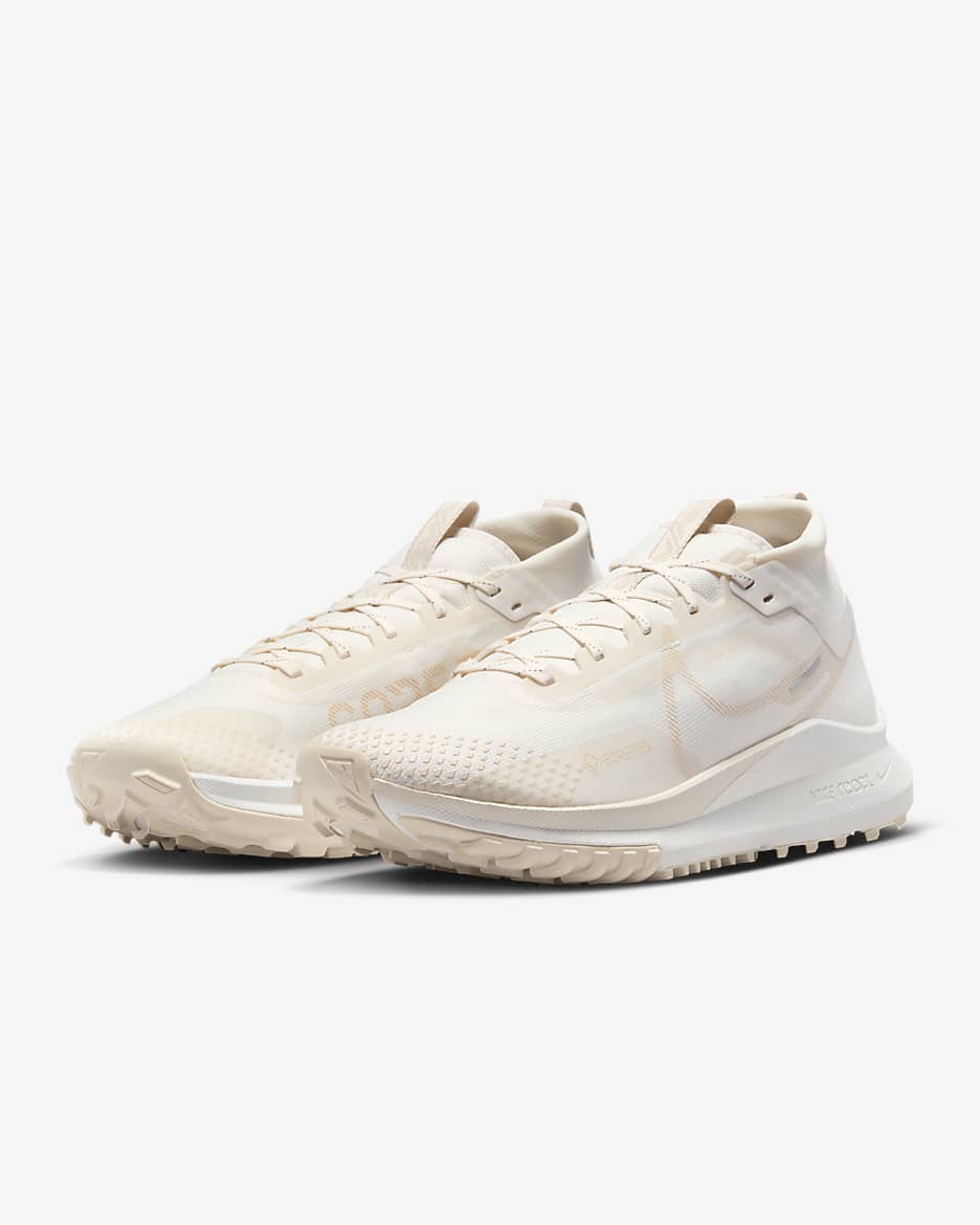 Nike Pegasus Trail 4 GORE-TEX Men's Waterproof Trail Running Shoes - Phantom/Summit White/Light Orewood Brown