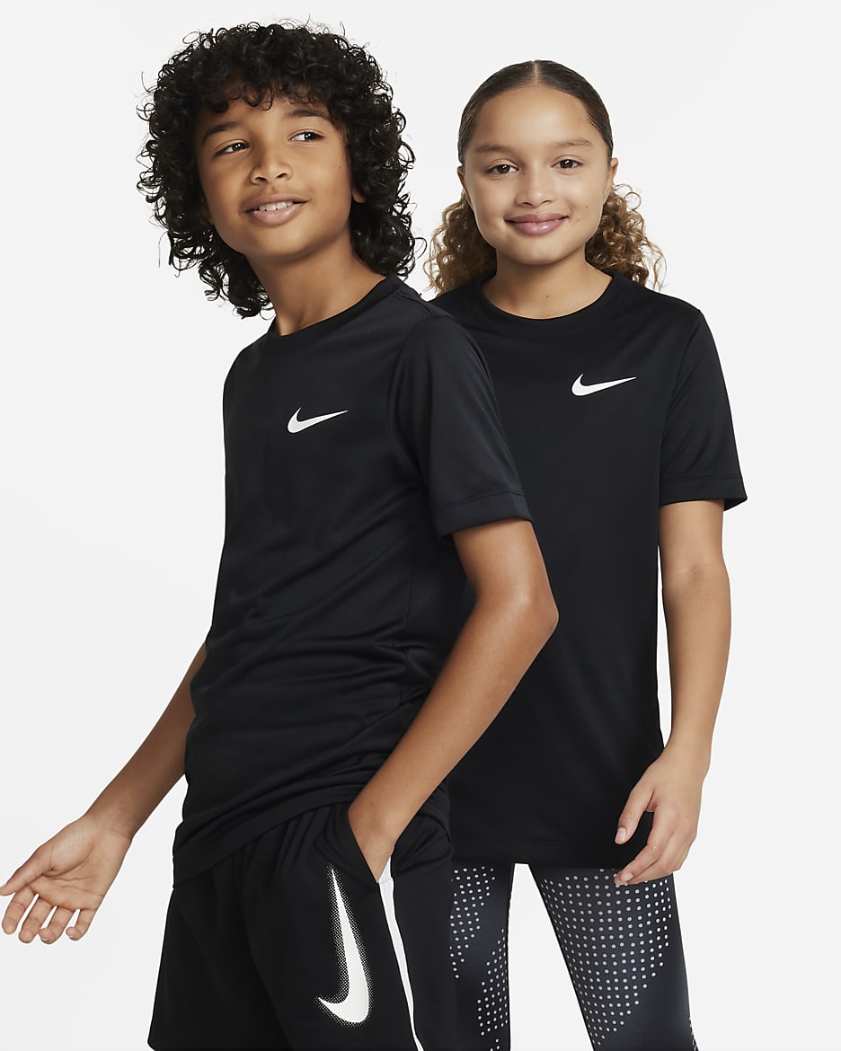 Nike Dri-FIT Legend Older Kids' Training T-Shirt - Black