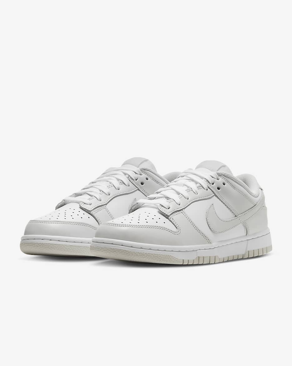 Nike Dunk Low Women's Shoes - White/White/Photon Dust