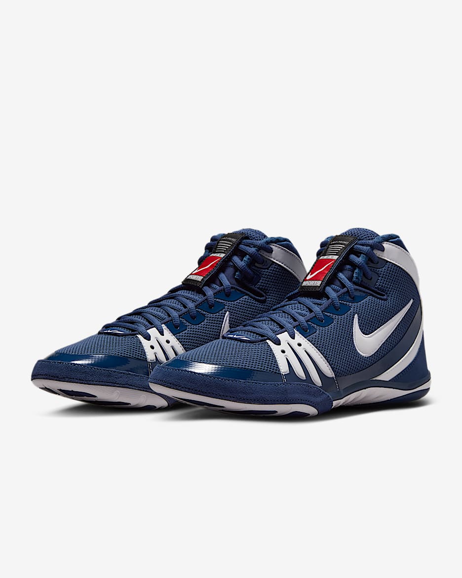 Nike Freek Men's Wrestling Shoes - Navy/White