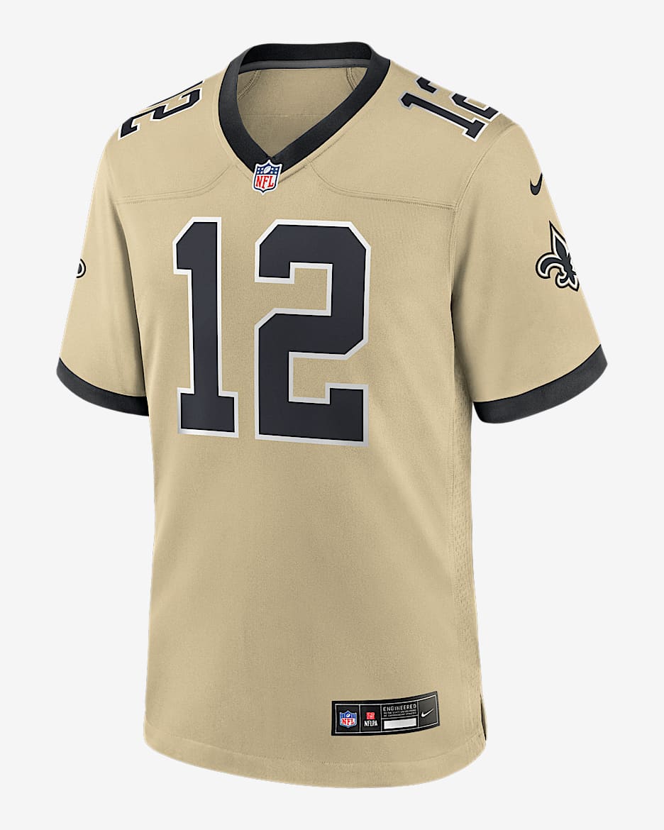 Chris Olave New Orleans Saints Big Kids' Nike NFL Game Jersey - Gold
