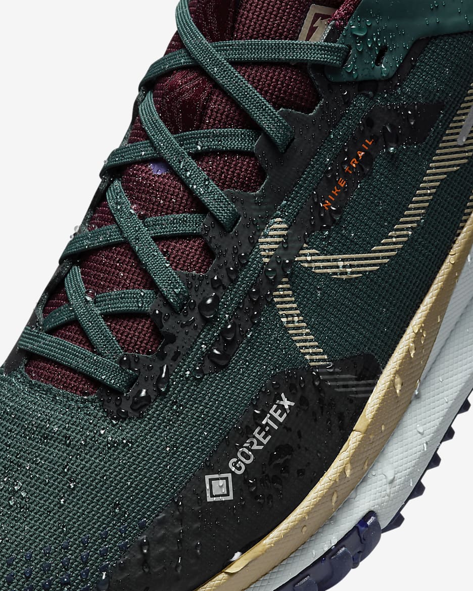 Tenis de trail running impermeables para hombre Nike Pegasus Trail 4 GORE-TEX - Jungla intenso/Castaña noche/Pizarra cenizo/Caqui