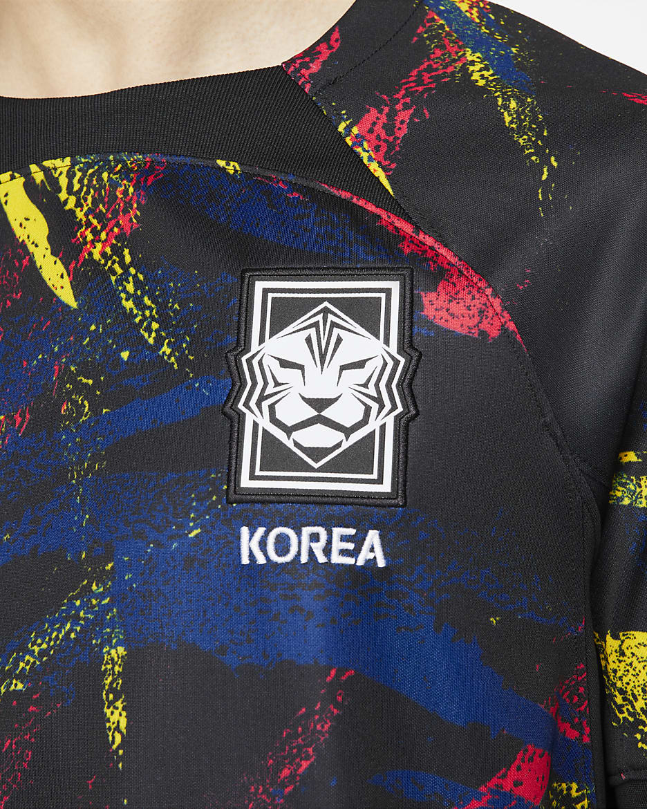 Korea 2022/23 Stadium Away Men's Nike Dri-FIT Football Shirt - Black/White