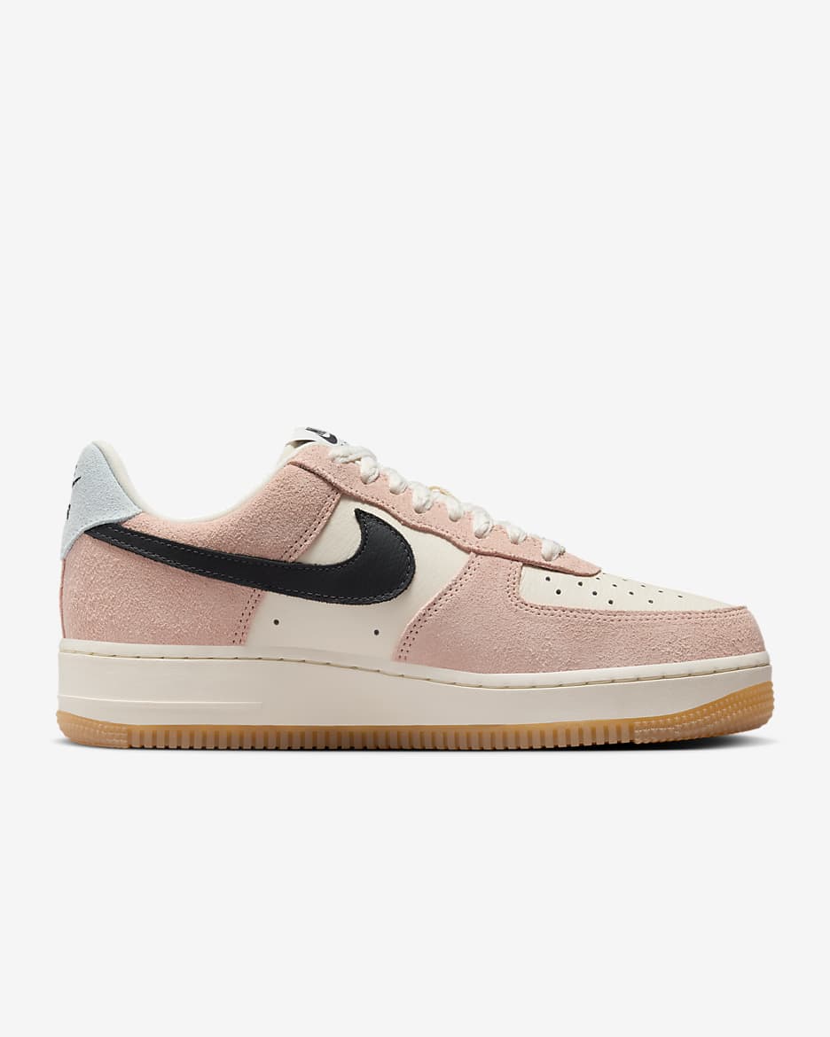 Nike Air Force 1 '07 Women's Shoes - Arctic Orange/Pale Ivory/Glacier Blue/Off-Noir