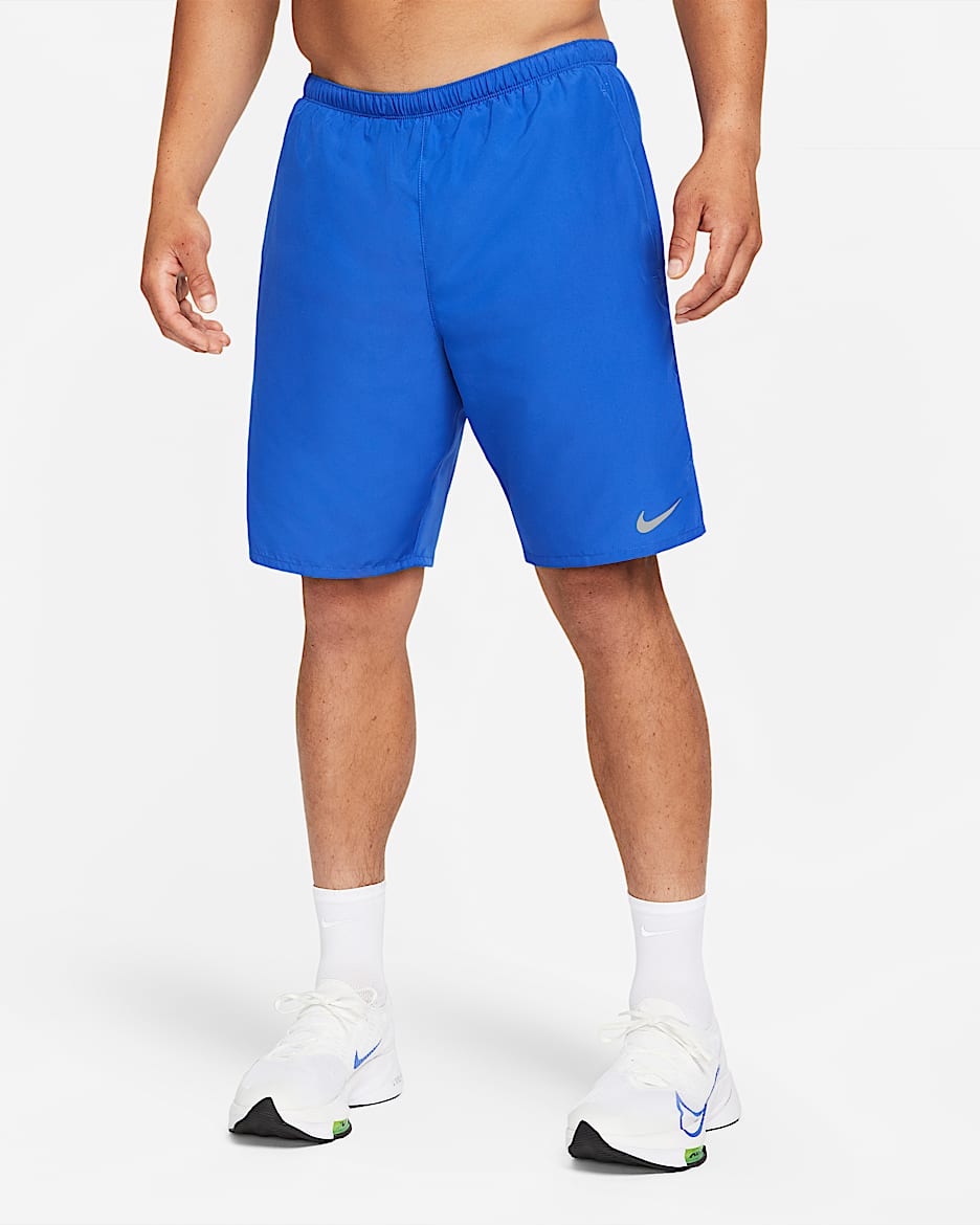 Nike Challenger Men's Brief-Lined Running Shorts - Game Royal