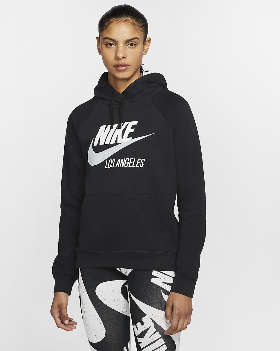 Nike Sportswear Essential Women's Pullover Hoodie - Black