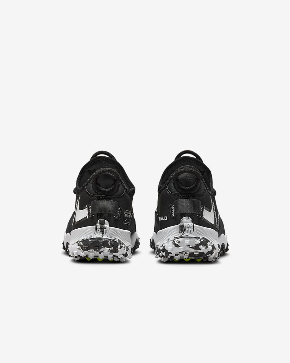 Nike Future Field Little/Big Kids' Cleats - Black/Dark Smoke Grey/Volt/White