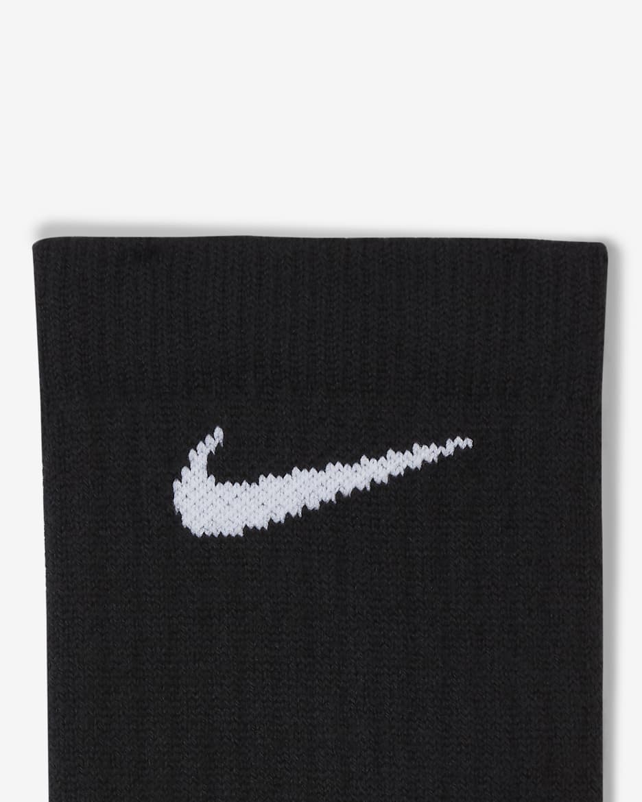 Nike Elite Crew Basketballsocken - Schwarz/Weiß/Weiß