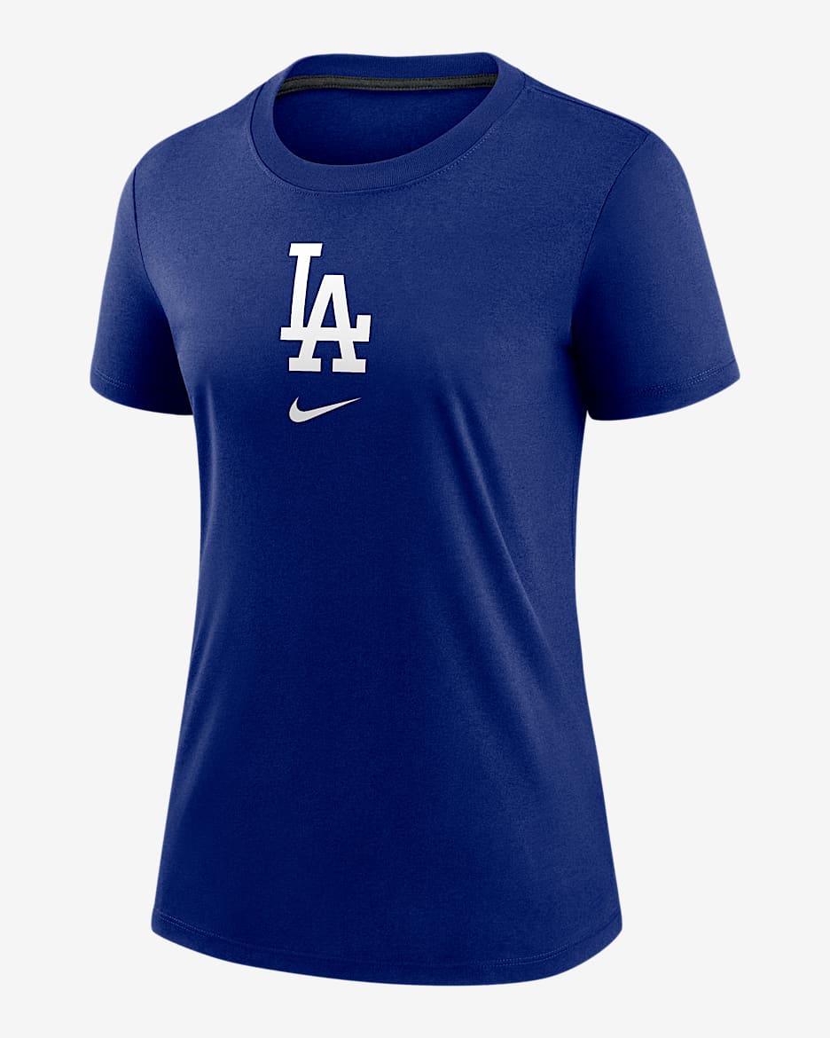 Playera Nike de la MLB para mujer Los Angeles Dodgers Authentic Collection Early Work - Royal