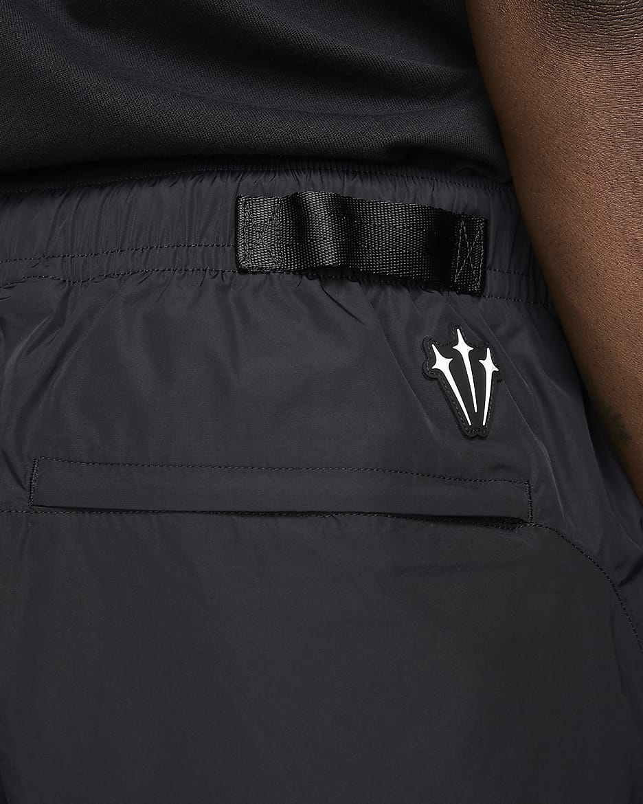 NOCTA Northstar Nylon Tracksuit Bottoms - Black/Black/White