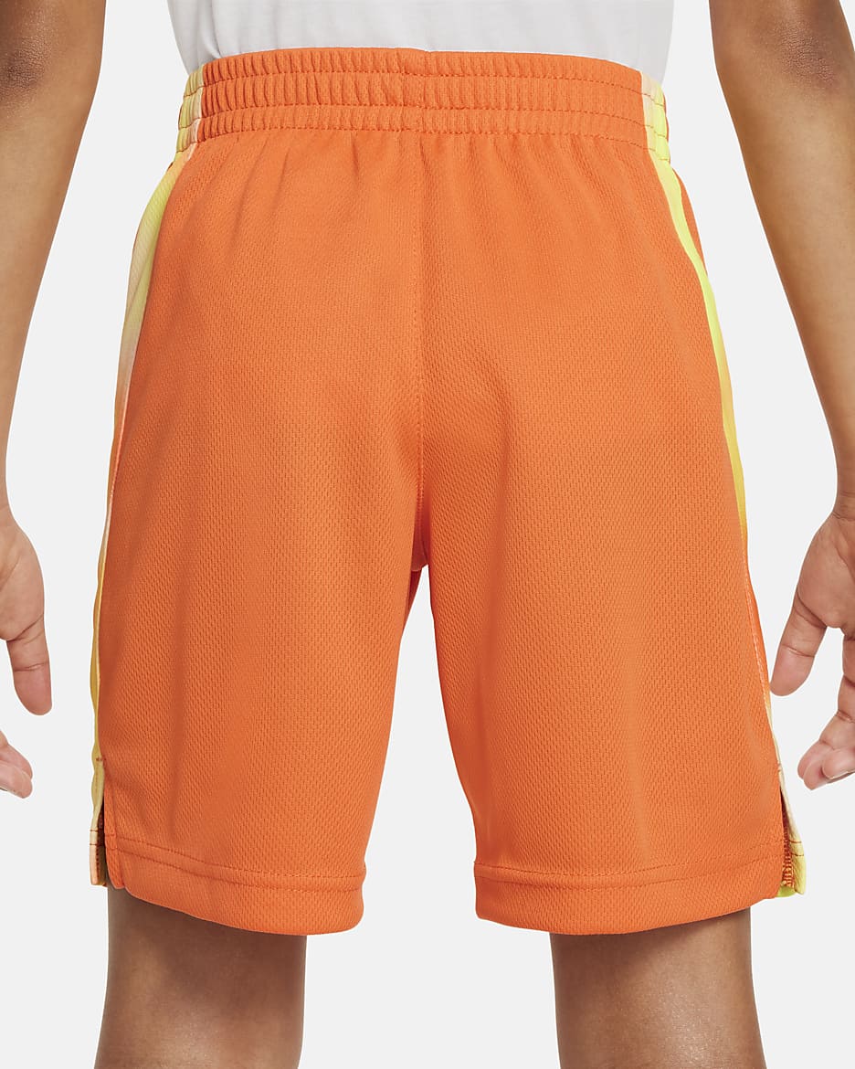 Nike Hazy Rays Younger Kids' Shorts Set - Safety Orange