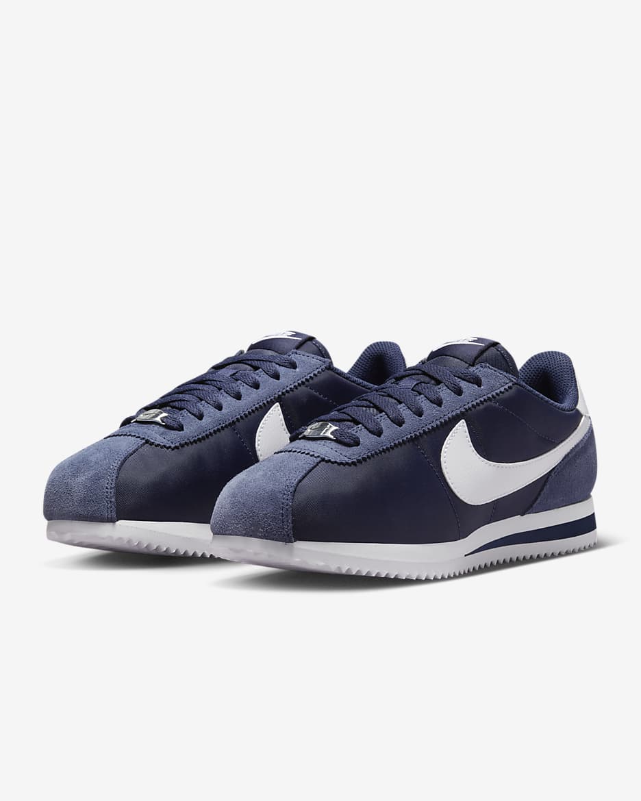 Chaussure Nike Cortez Textile pour femme - Midnight Navy/Blanc