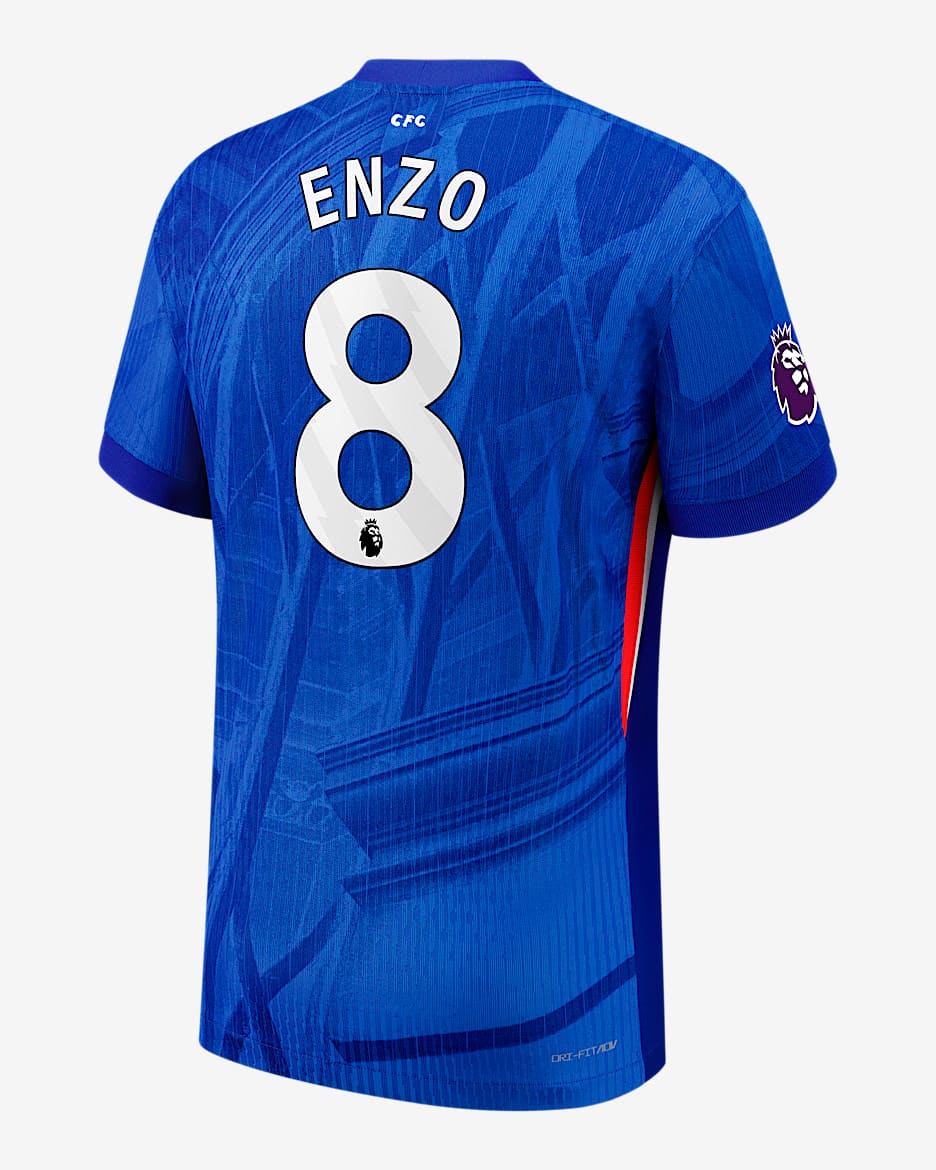 Enzo Fernández Chelsea 2025/26 Match Home Men's Nike Dri-FIT ADV Soccer Jersey