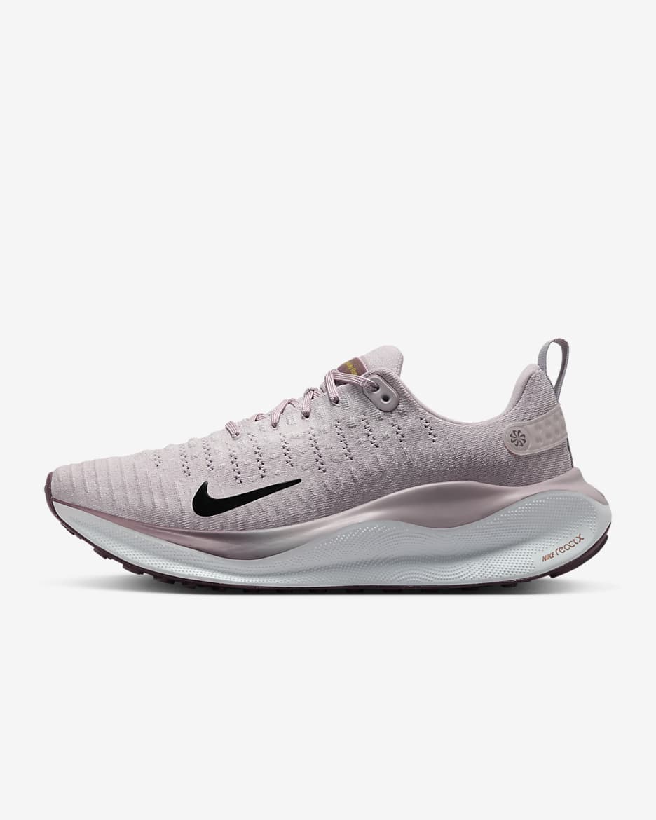 Nike InfinityRN 4 女款路跑鞋 - Platinum Violet/Smokey Mauve/Saturn Gold/黑色