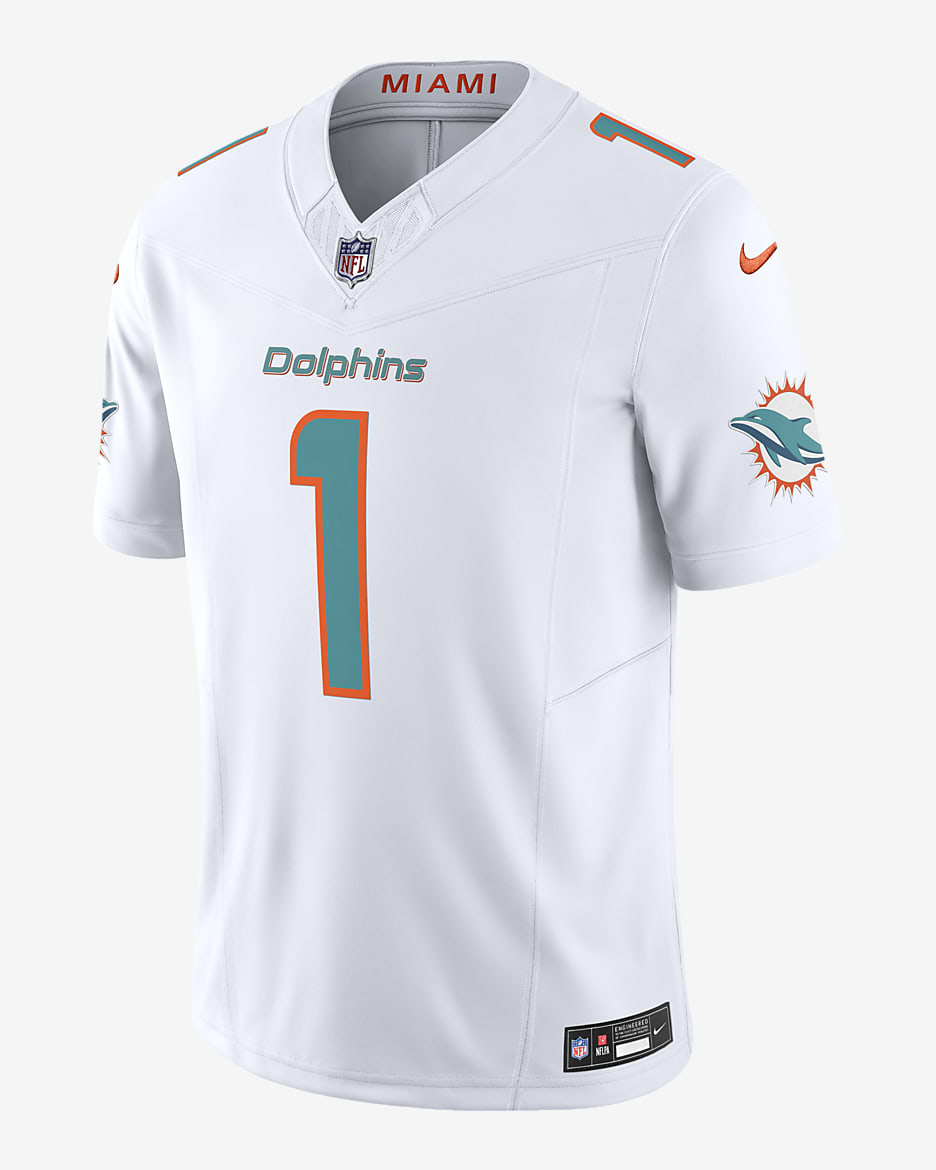 Tua Tagovailoa Miami Dolphins Men's Nike Dri-FIT NFL Limited Football Jersey - White
