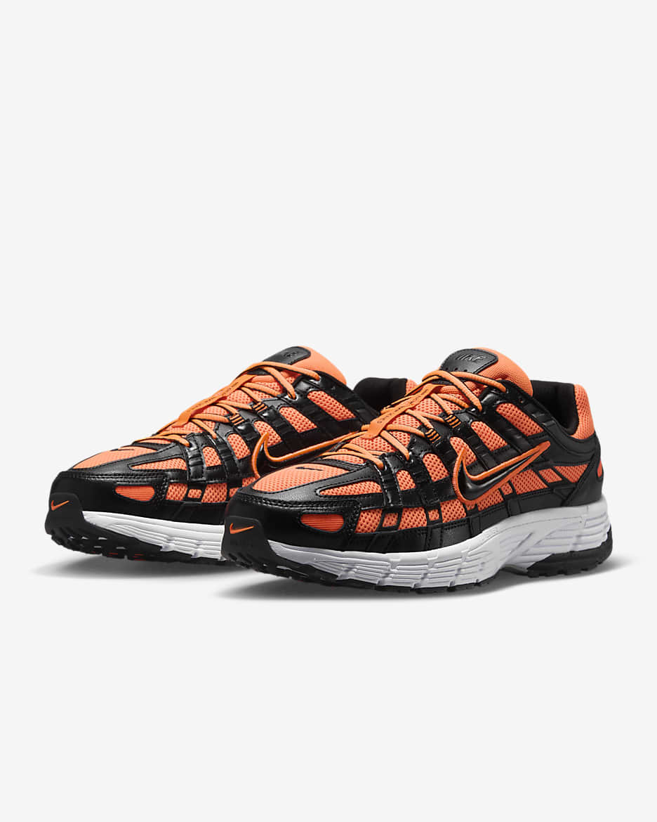 Nike P-6000 Shoes - Hyper Crimson/White/Metallic Silver/Black