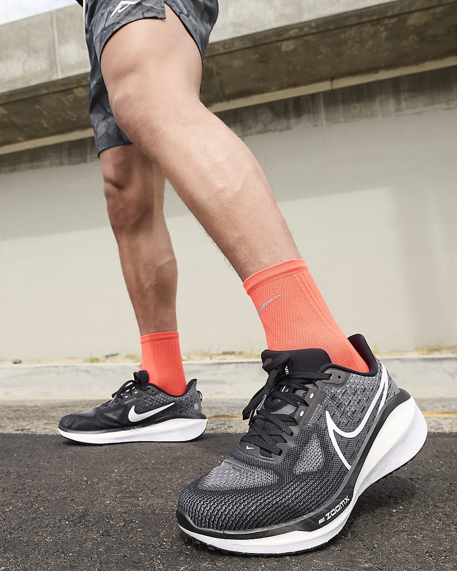 Nike Vomero 17 Men's Road Running Shoes - Black/Anthracite/White