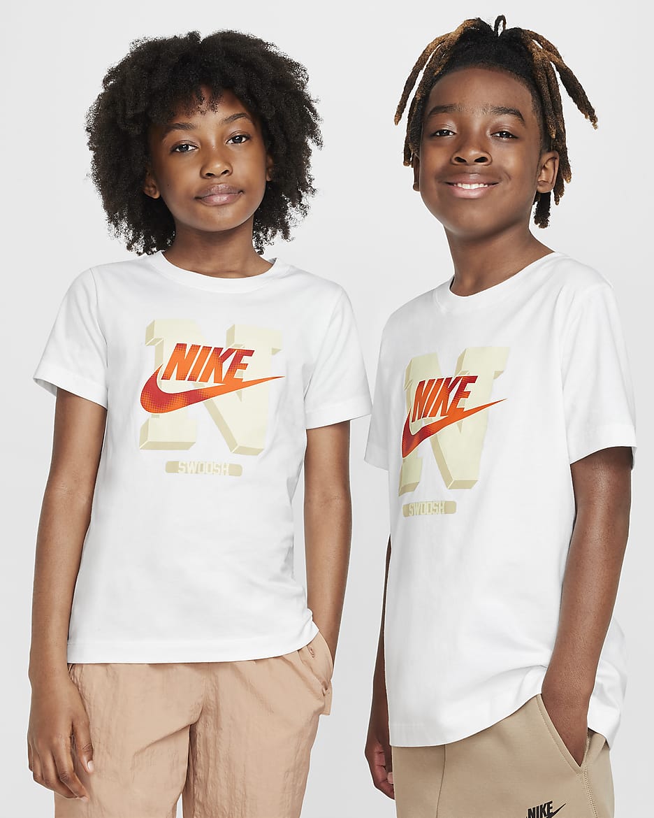 T-shirt Nike Sportswear pour ado - Blanc