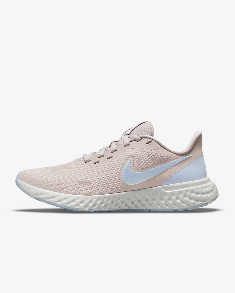 Nike Revolution 5 Women's Road Running Shoes - Barely Rose/Metallic Pewter/Photon Dust/Hydrogen Blue