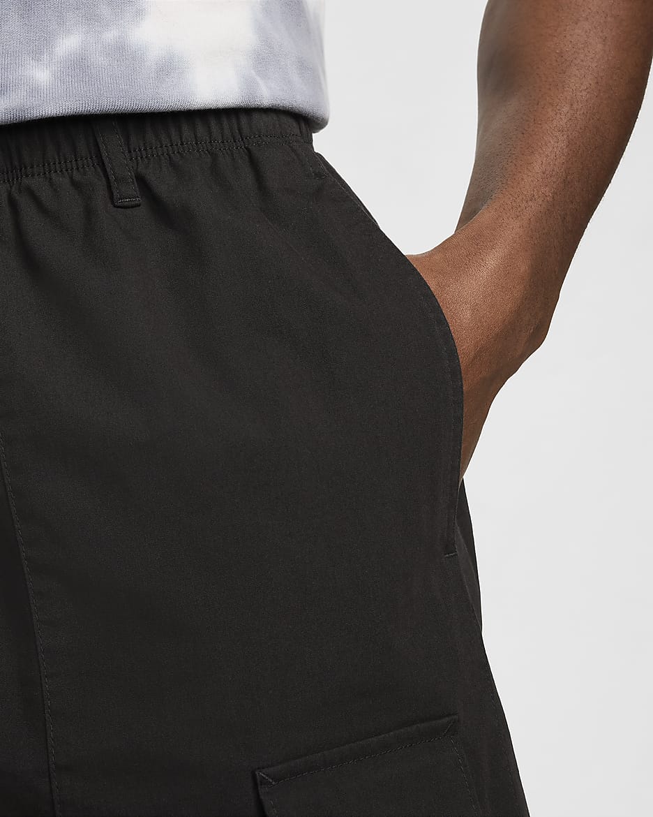 Nike Life Men's Camp Shorts - Black/Black