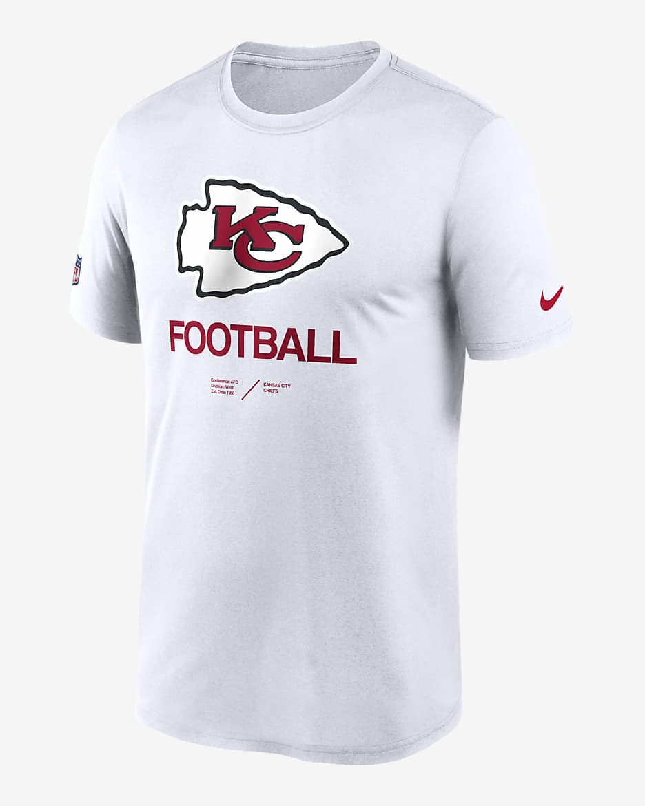 Nike Dri-FIT Infograph (NFL Kansas City Chiefs) Men's T-Shirt - White