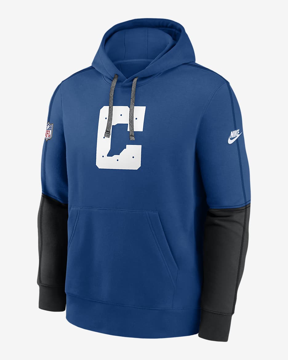 Indianapolis Colts Logo Team Issue Club Men's Nike NFL Pullover Hoodie - Royal