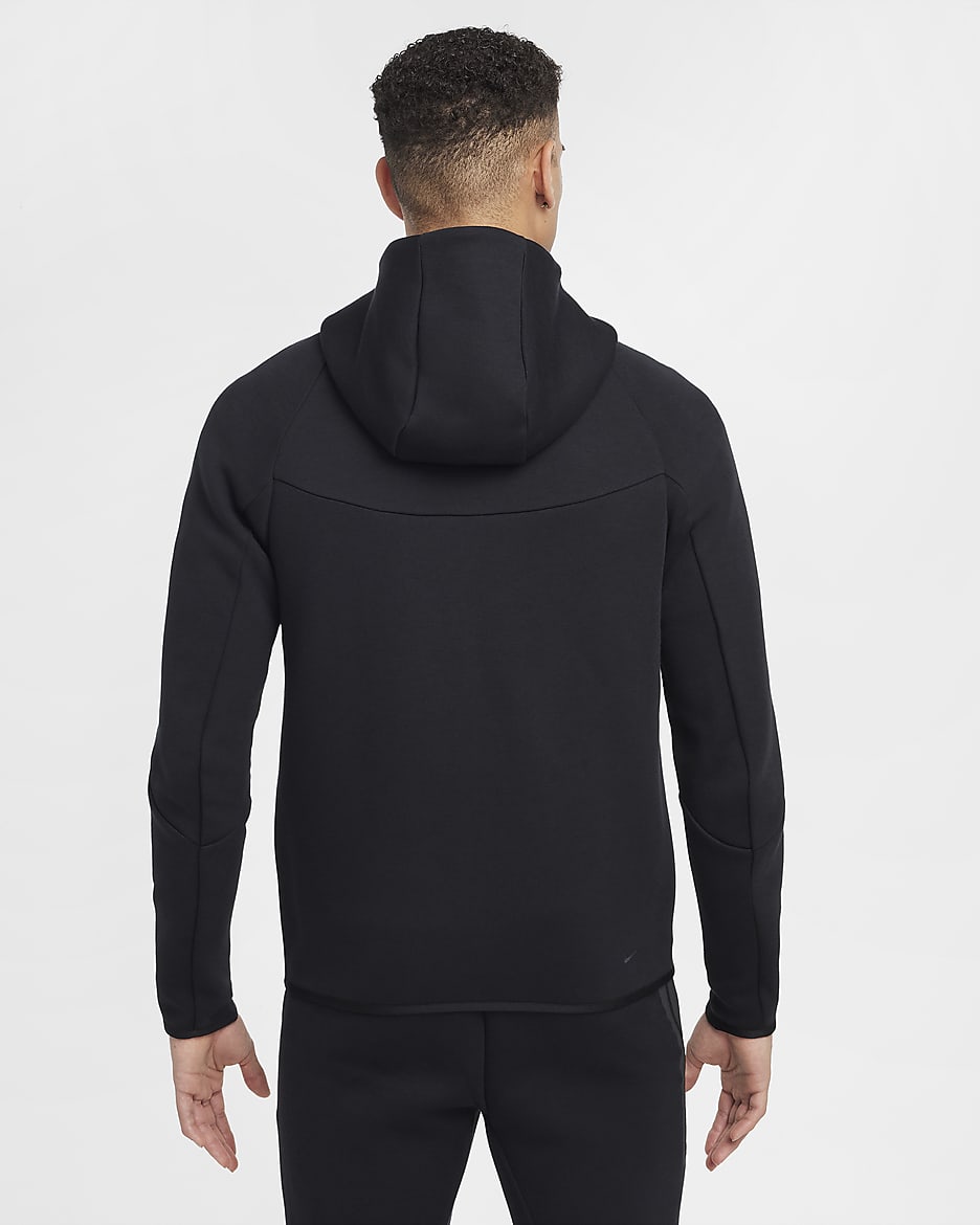 Nike Tech Dessuadora amb caputxa i cremallera completa Windrunner - Home - Negre/Negre