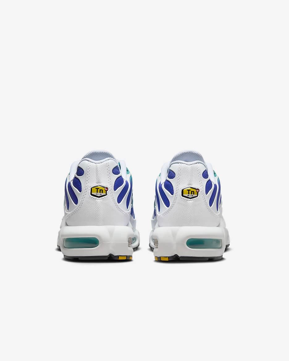 Ανδρικά παπούτσια Nike Air Max Plus - Λευκό/Persian Violet/Μαύρο/Dusty Cactus