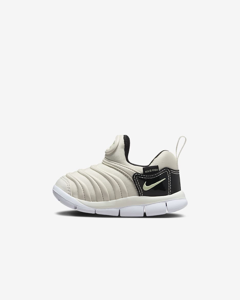 Nike Dynamo Free Baby/Toddler Shoes - Sail/Black/White/Barely Volt