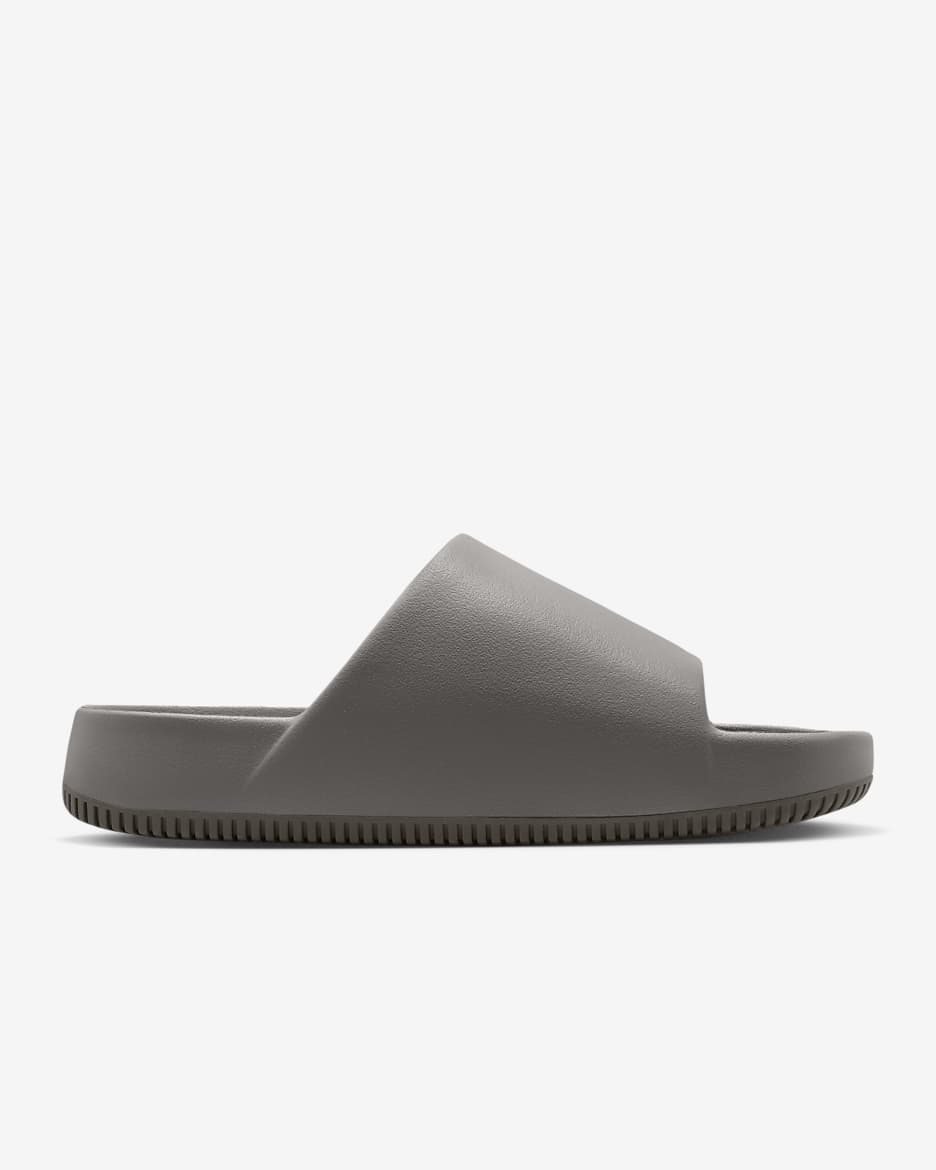 Nike Calm Men's Slides - Flat Pewter/Flat Pewter